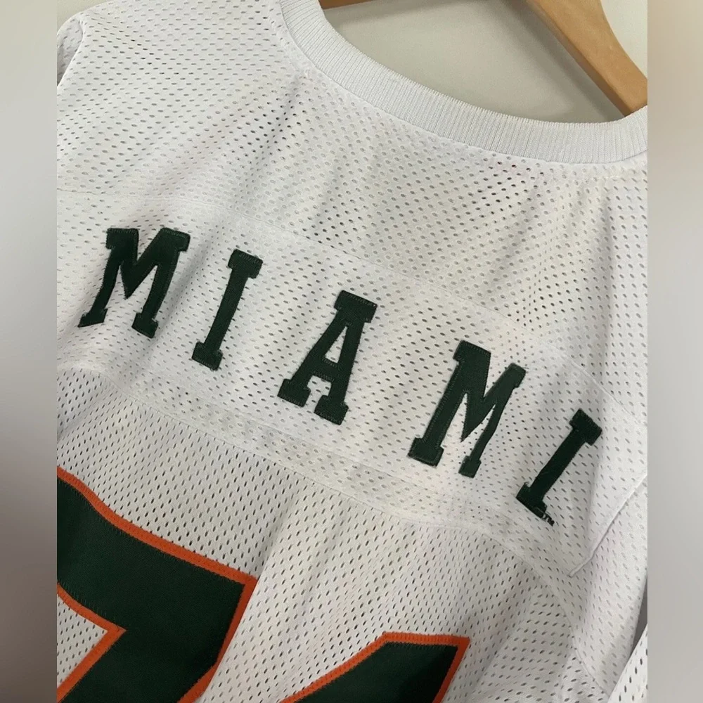 Miami Hurricanes Football Jersey. Used. Size Adult Large - Picture 9 of 10